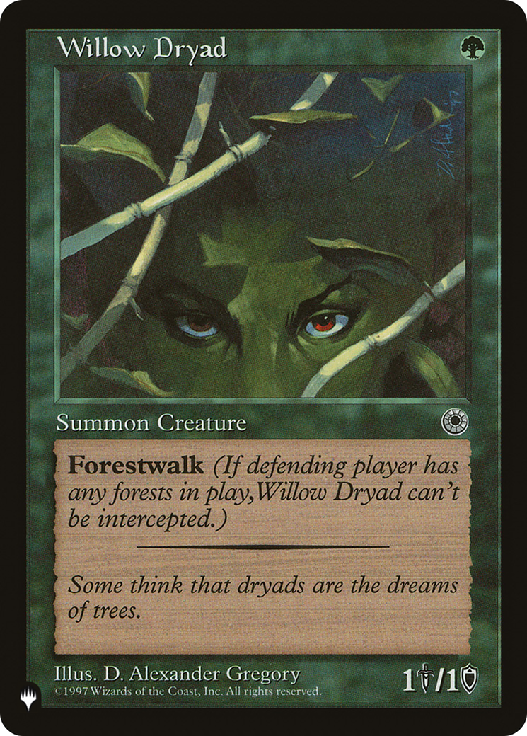 Willow Dryad [PLST-POR-193]