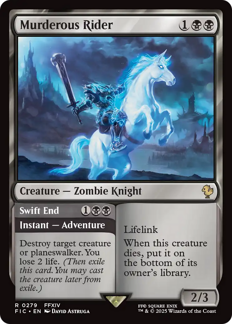 Murderous Rider // Swift End [FIC-279]