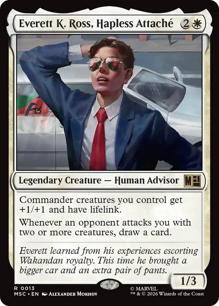 Everett K. Ross, Hapless Attaché [MSC-13]