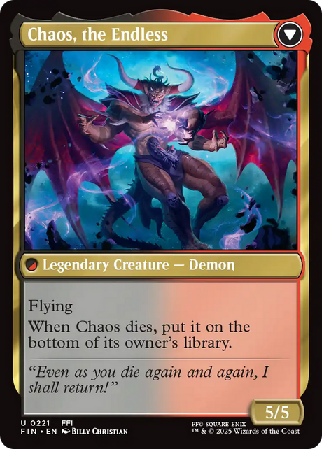 Garland, Knight of Cornelia // Chaos, the Endless [FIN-221]