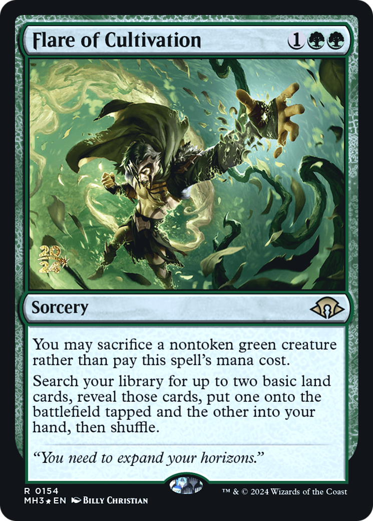 Flare of Cultivation - Prerelease Promo [PMH3-154s]