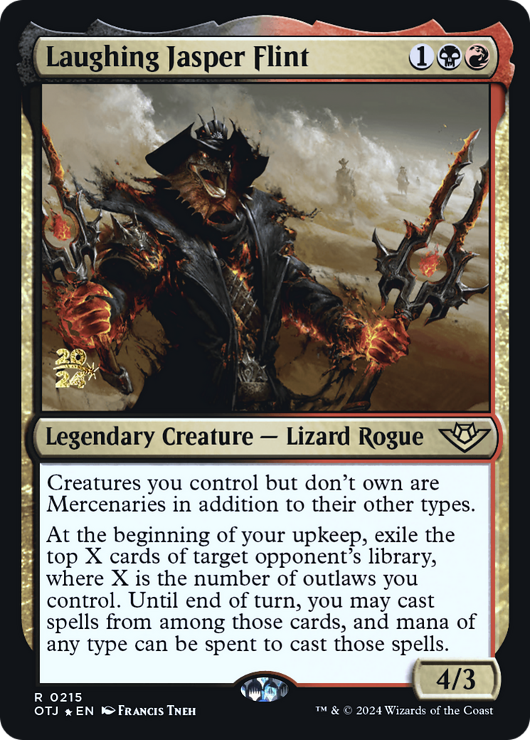 Laughing Jasper Flint - Prerelease Promo [POTJ-215s]