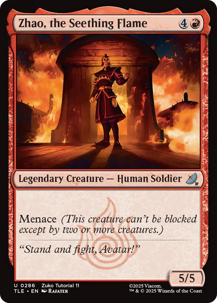 Zhao, the Seething Flame [TLE-286]