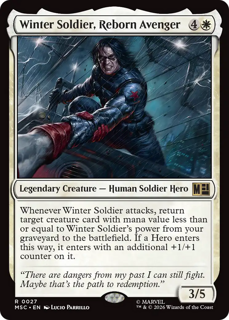 Winter Soldier, Reborn Avenger [MSC-27]