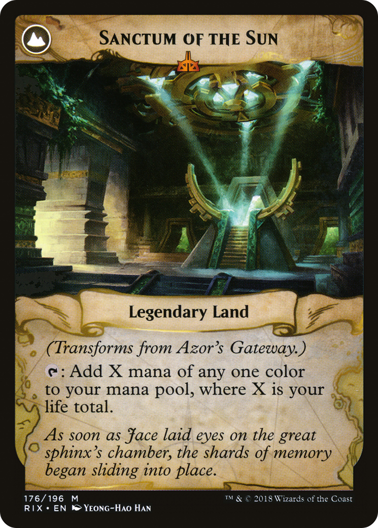 Azor's Gateway // Sanctum of the Sun [PLST-RIX-176]
