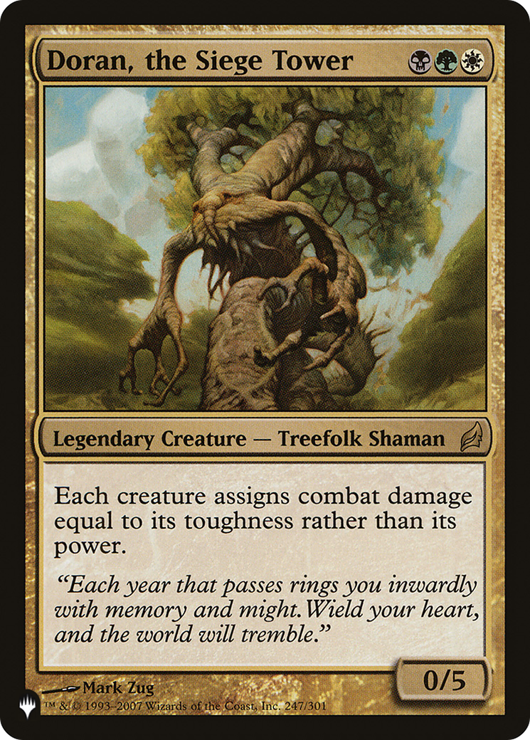 Doran, the Siege Tower [PLST-LRW-247]