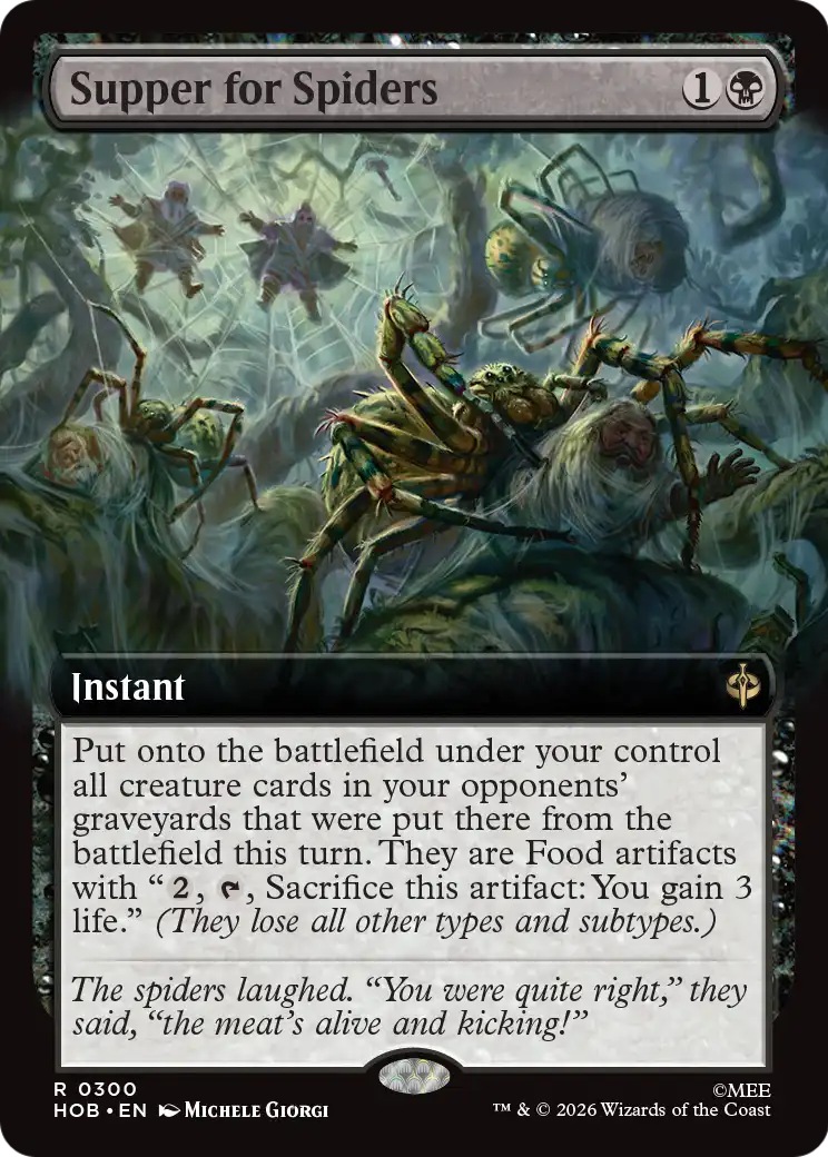 Supper for Spiders [HOB-300]