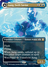 Aang, Swift Savior // Aang and La, Ocean's Fury - Borderless - Full Art [TLA-298]