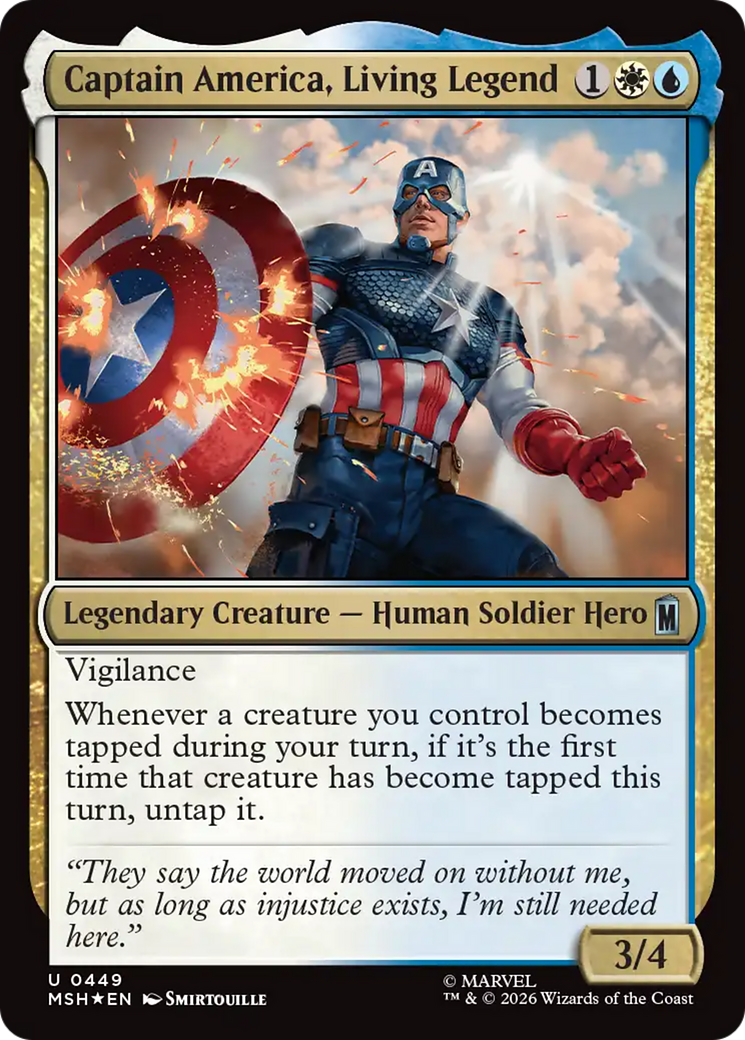Captain America, Living Legend [MSH-449]