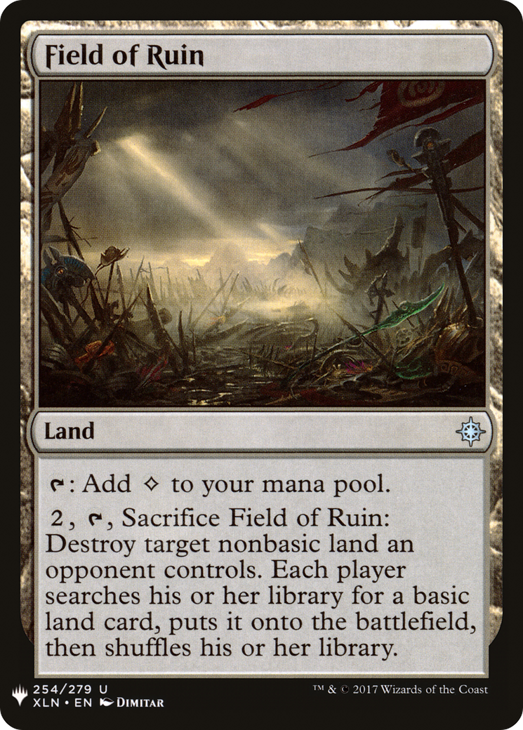 Field of Ruin [PLST-XLN-254]