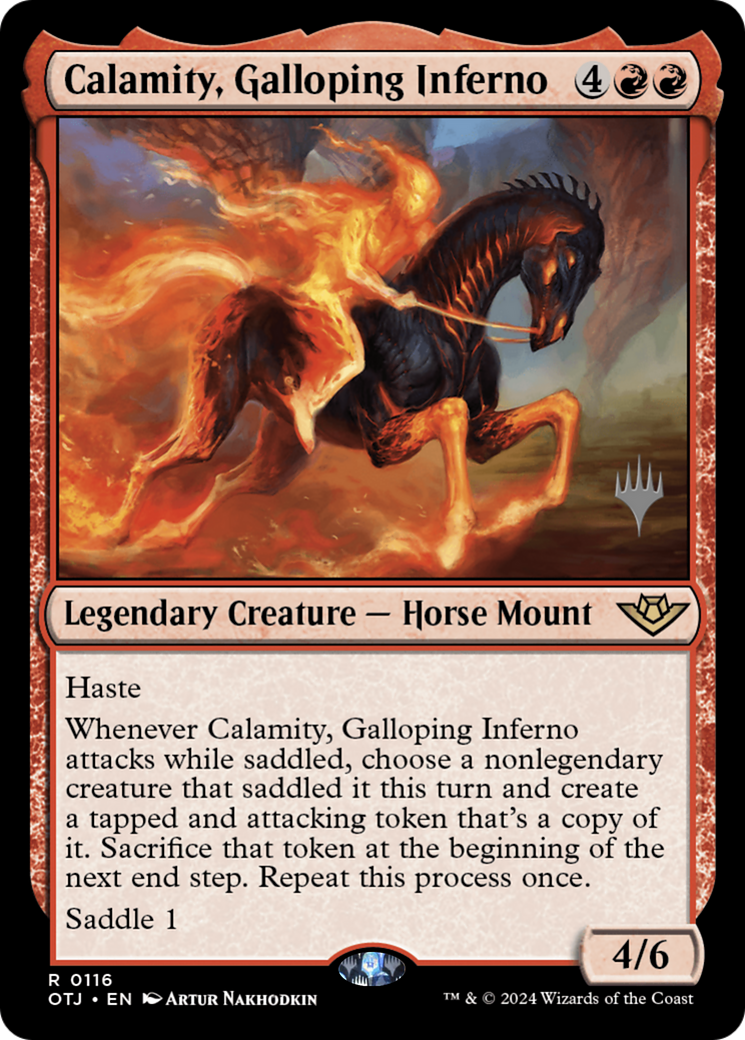 Calamity, Galloping Inferno - Promo Pack [POTJ-116p]