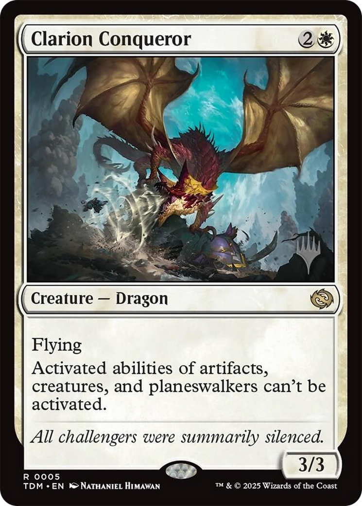 Clarion Conqueror - Promo Pack [PTDM-5p]