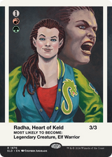 Radha, Heart of Keld // Radha, Heart of Keld - Borderless [SLD-1876]