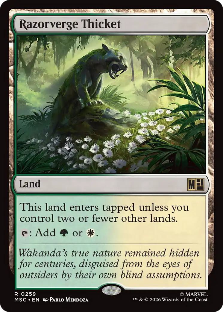 Razorverge Thicket [MSC-259]