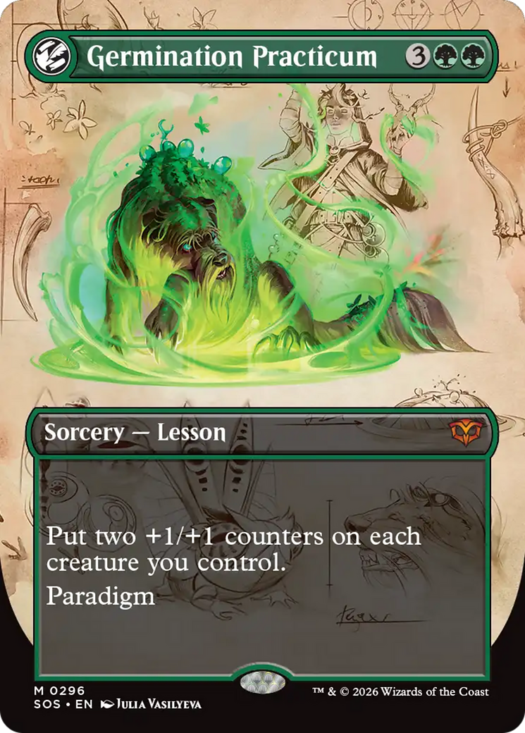 Germination Practicum - Borderless - Showcase - Full Art [SOS-296]