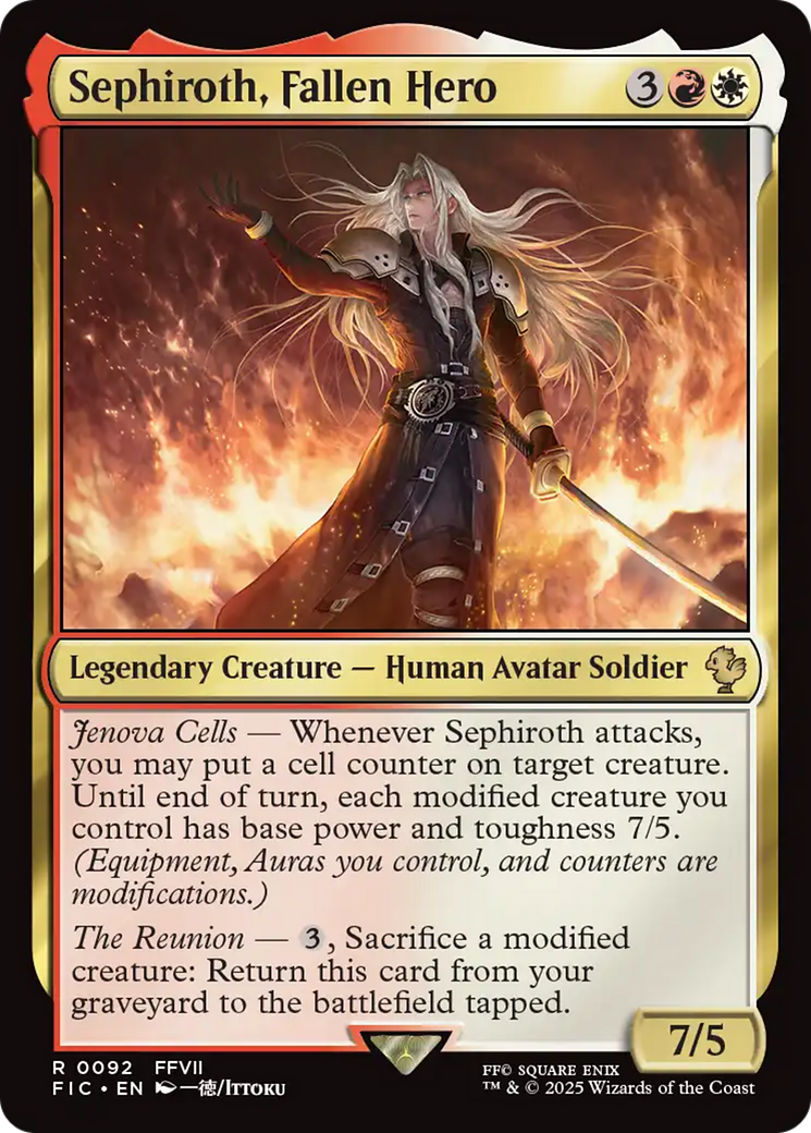 Sephiroth, Fallen Hero [FIC-92]