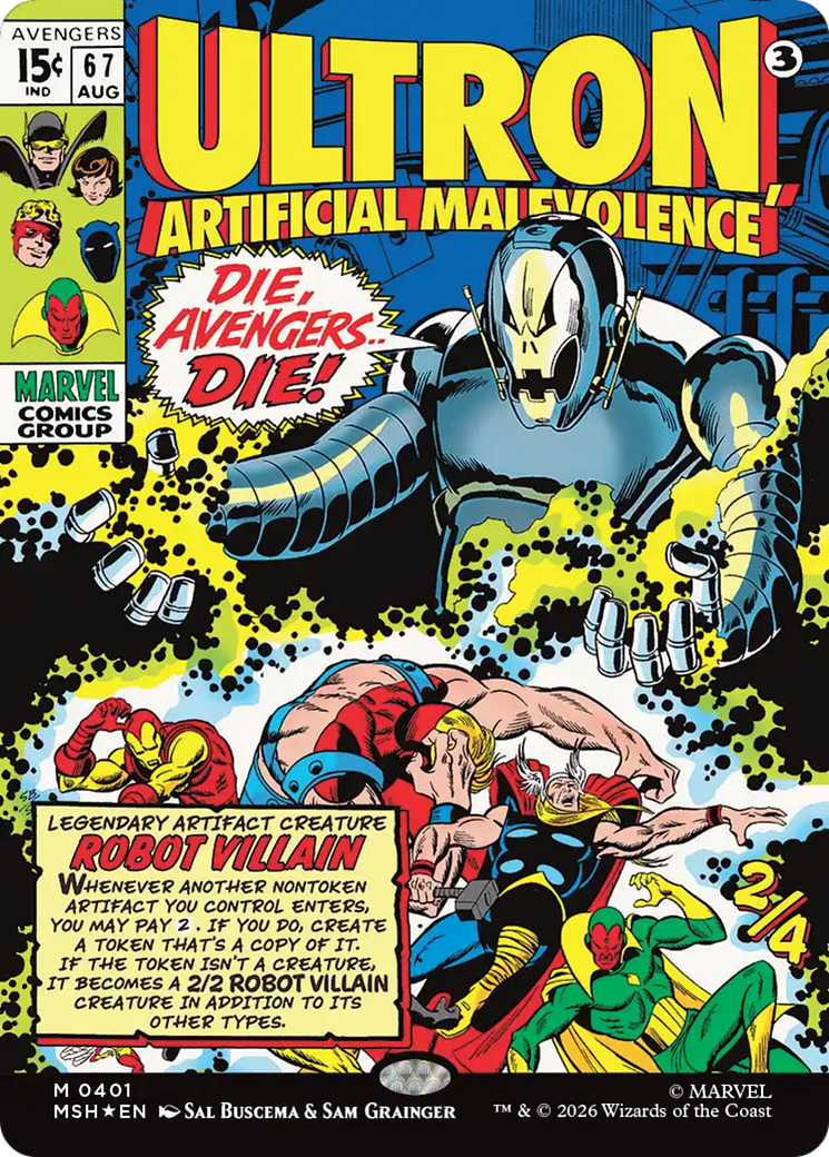 Ultron, Artificial Malevolence - Borderless [MSH-401]