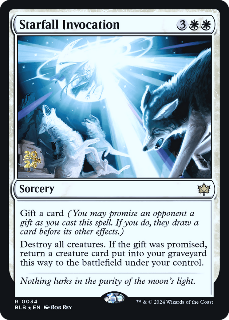 Starfall Invocation - Prerelease Promo [PBLB-34s]