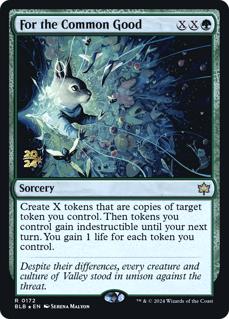 For the Common Good - Prerelease Promo [PBLB-172s]