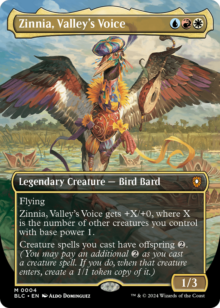 Zinnia, Valley's Voice - Borderless [BLC-4]
