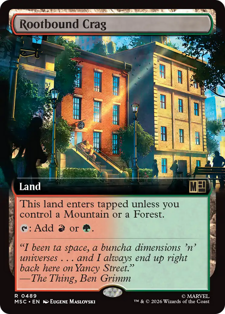 Rootbound Crag - Extended Art [MSC-489]