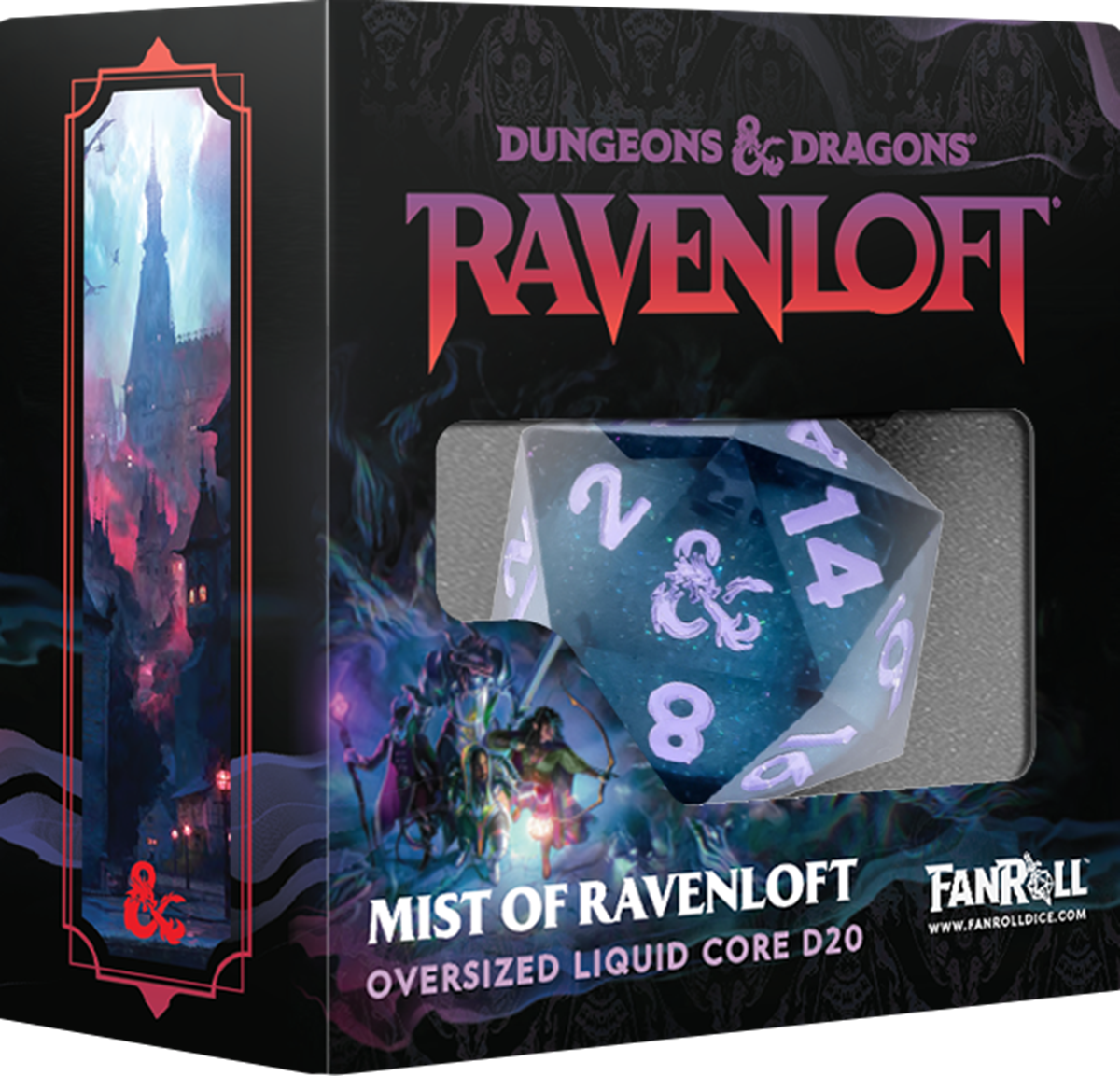 Dungeons & Dragons Mists of Ravenloft Oversized Liquid Core D20