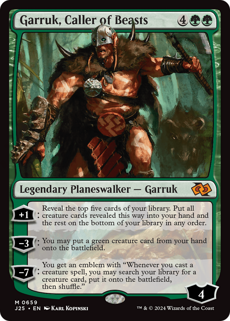 Garruk, Caller of Beasts [J25-659]
