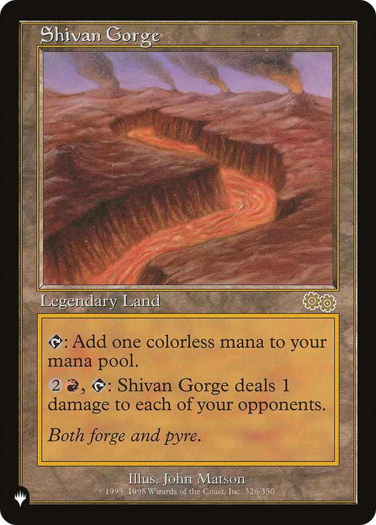 Shivan Gorge [PLST-USG-326]