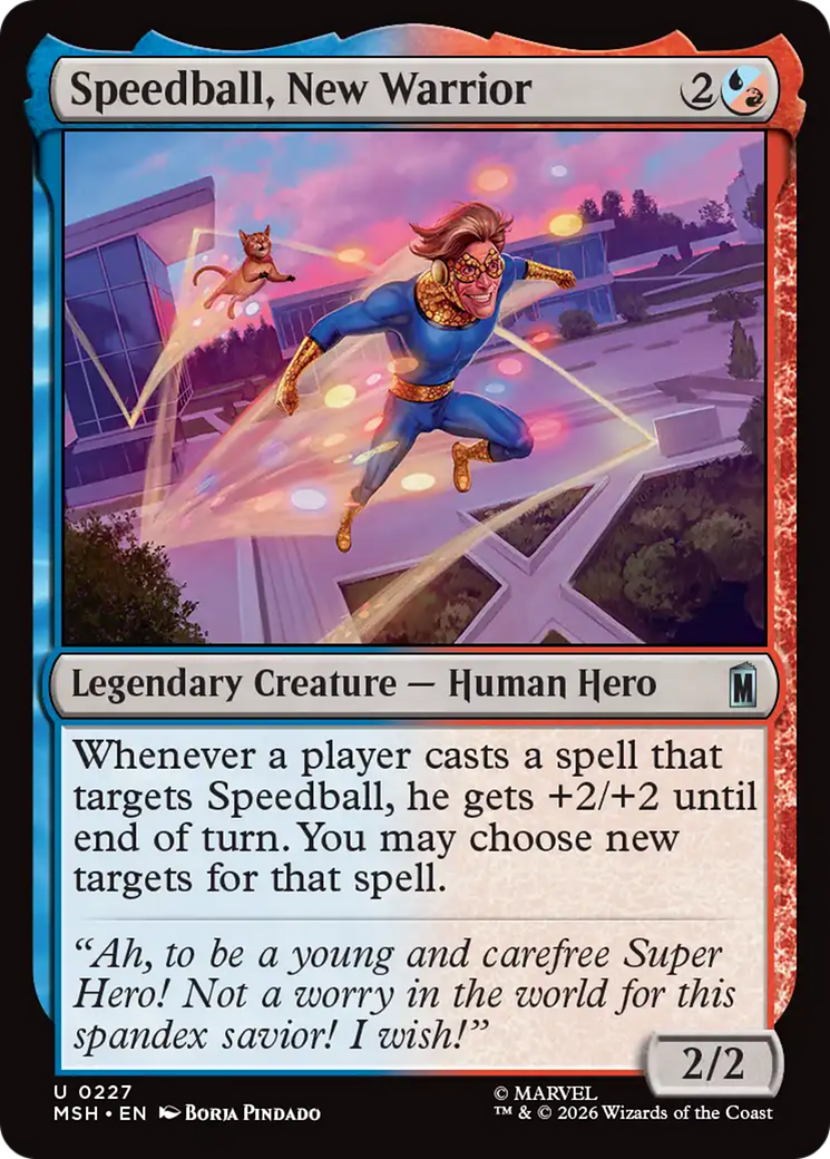 Speedball, New Warrior [MSH-227]