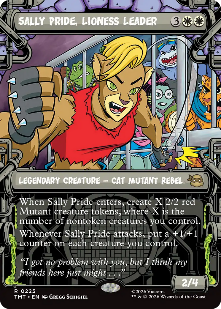 Sally Pride, Lioness Leader - Borderless - Showcase [TMT-225]