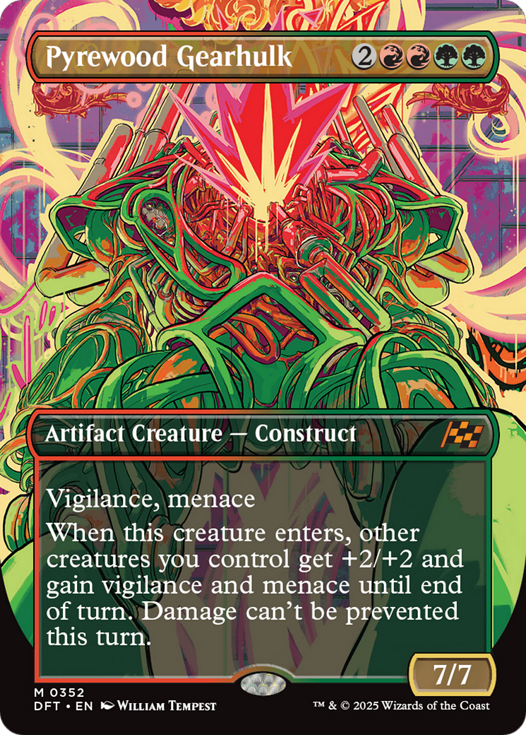 Pyrewood Gearhulk - Borderless [DFT-352]