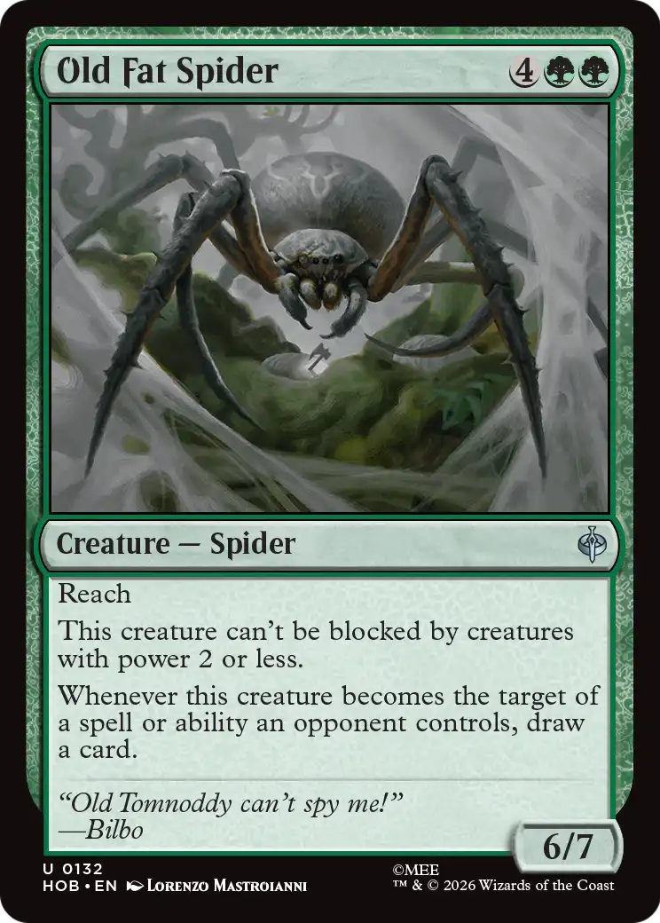 Old Fat Spider [HOB-132]