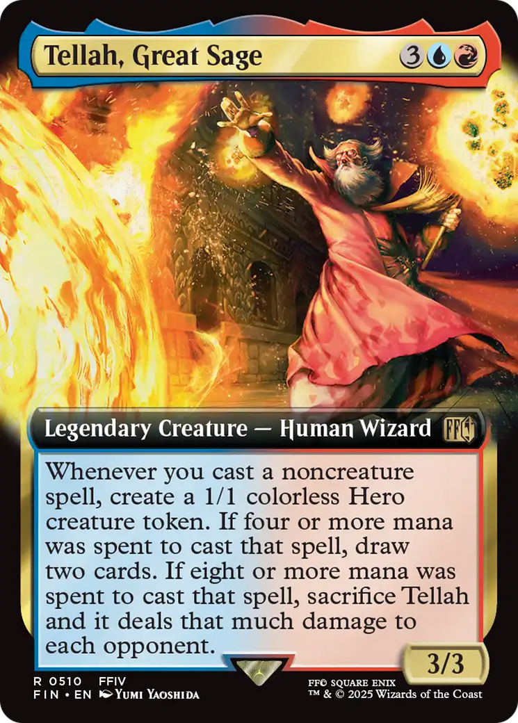 Tellah, Great Sage - Extended Art [FIN-510]