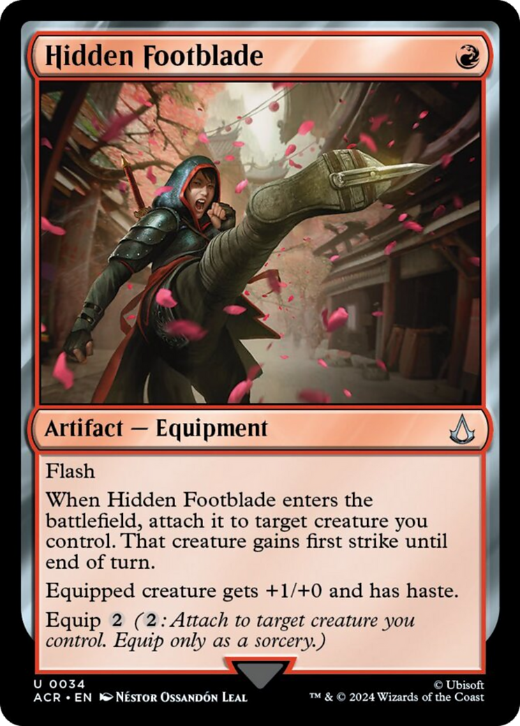 Hidden Footblade [ACR-34]