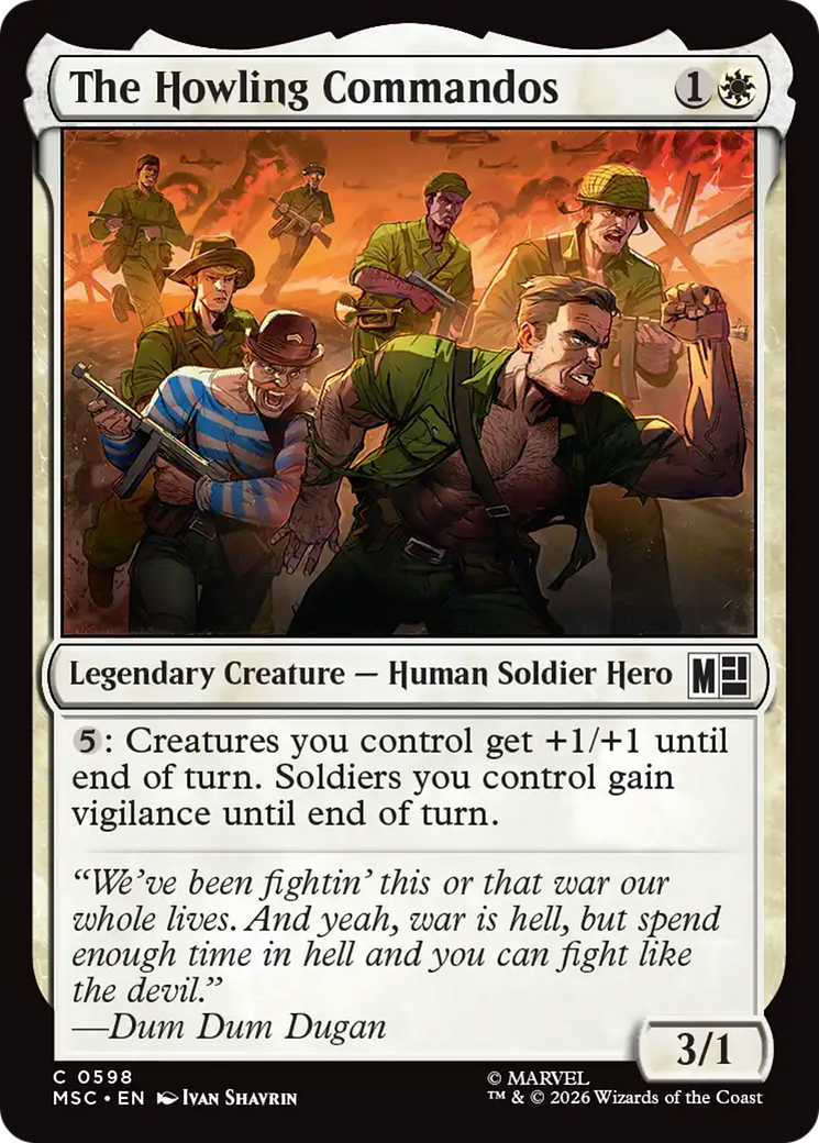 The Howling Commandos [MSC-598]