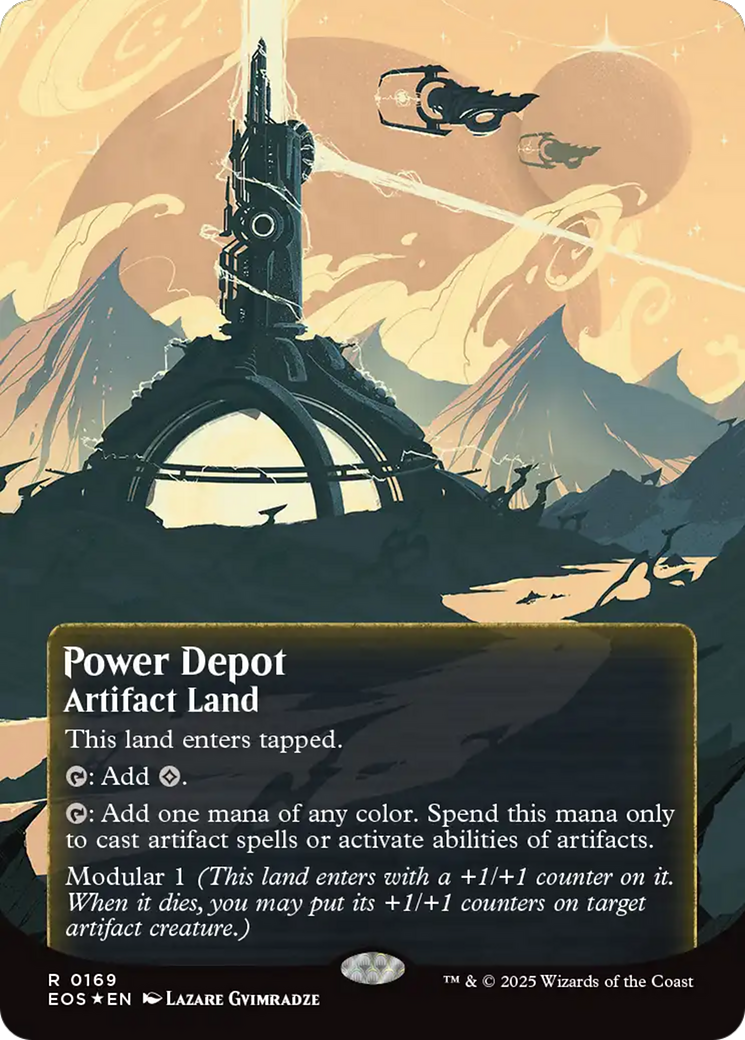 Power Depot - Borderless - Galaxy Foil - Full Art [EOS-169]
