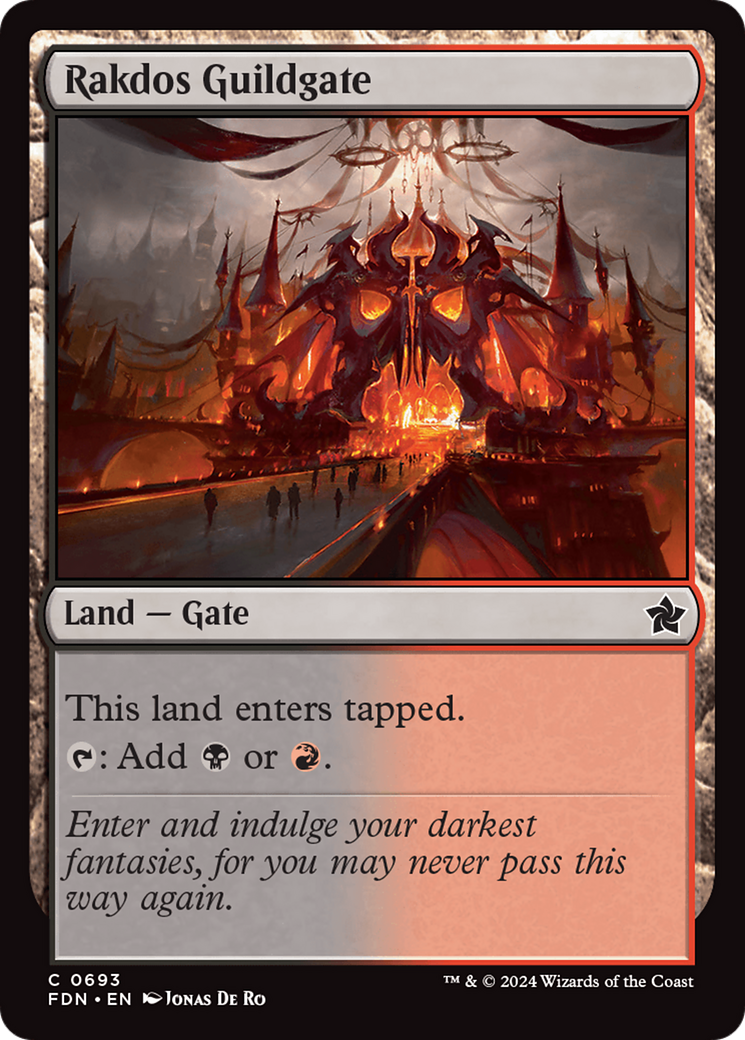 Rakdos Guildgate [FDN-693]
