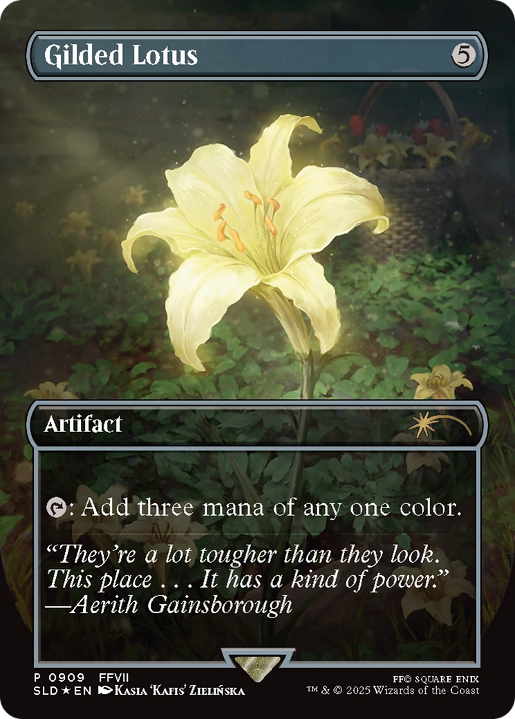 Gilded Lotus - Borderless - Full Art - Promo [SLD-909]