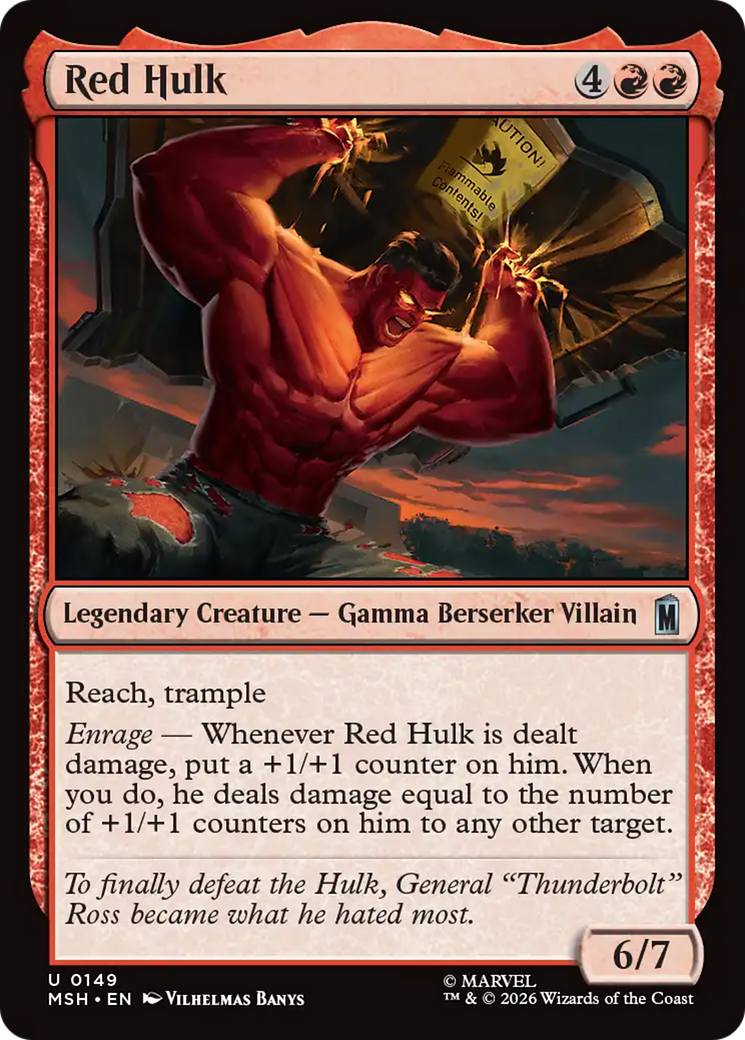 Red Hulk [MSH-149]