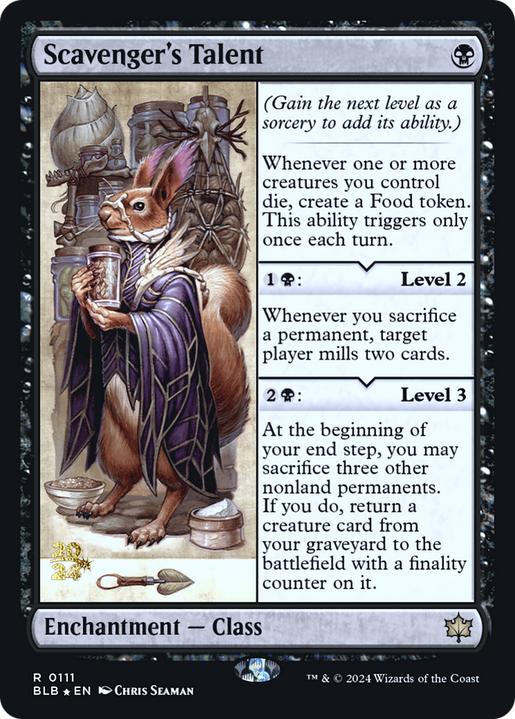 Scavenger's Talent - Prerelease Promo [PBLB-111s]