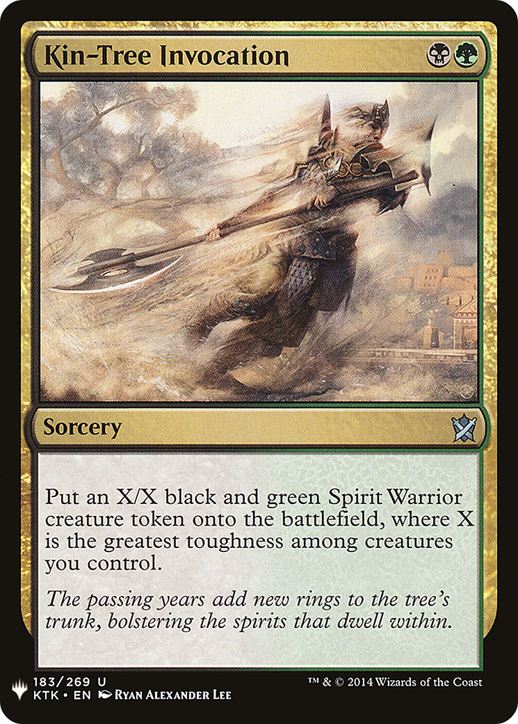 Kin-Tree Invocation [PLST-KTK-183]