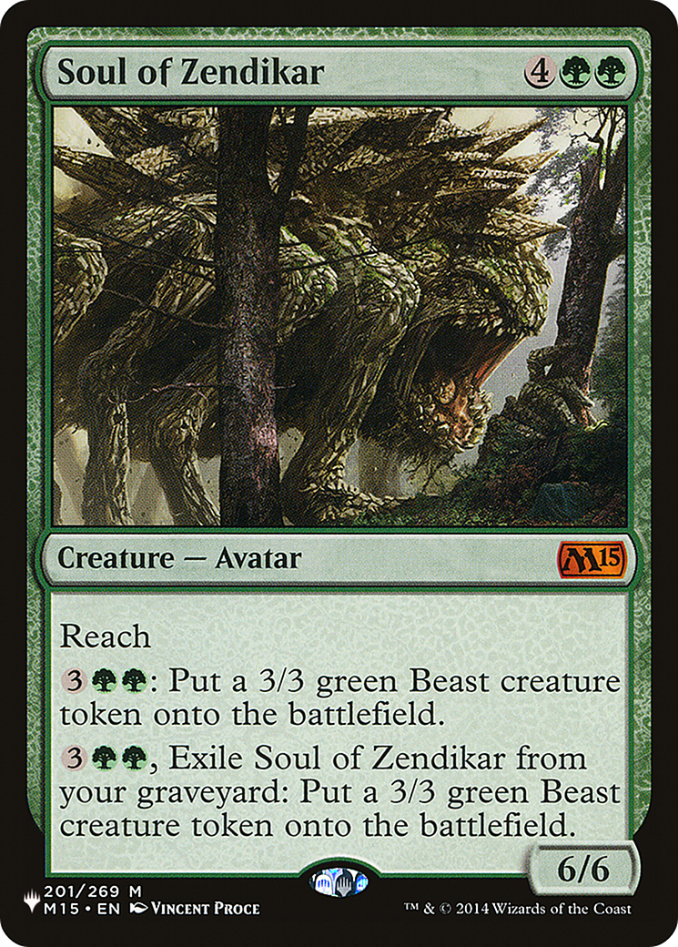 Soul of Zendikar [PLST-M15-201]