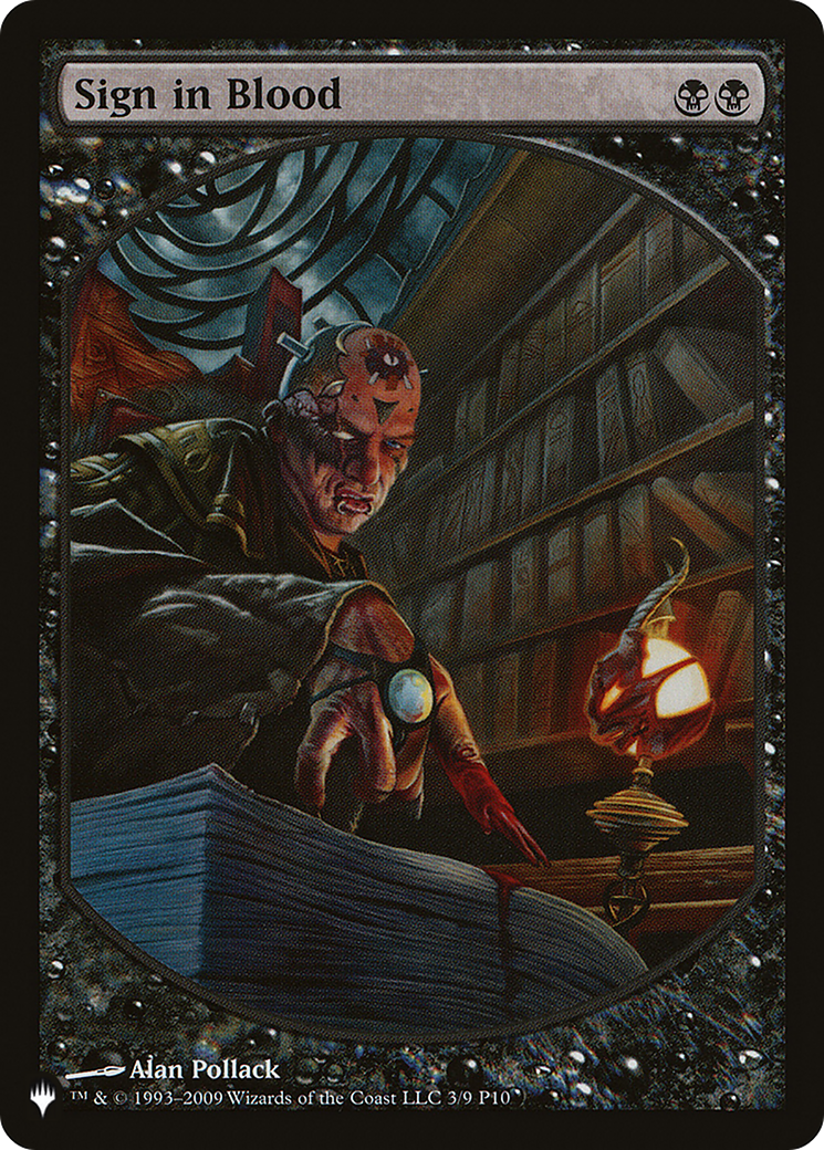 Sign in Blood - Full Art [PLST-P10-3]
