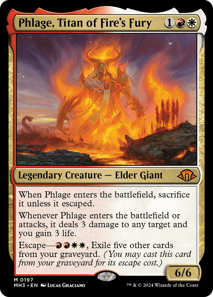 Phlage, Titan of Fire's Fury [MH3-197]