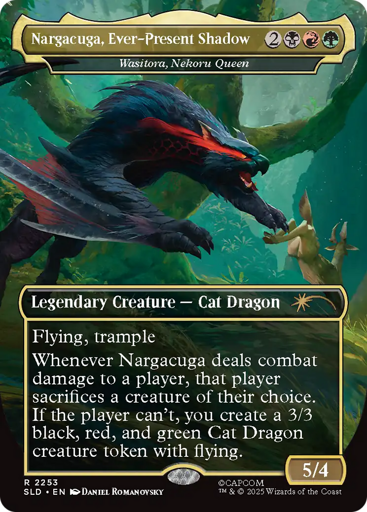 Wasitora, Nekoru Queen - Borderless - Full Art [SLD-2253]