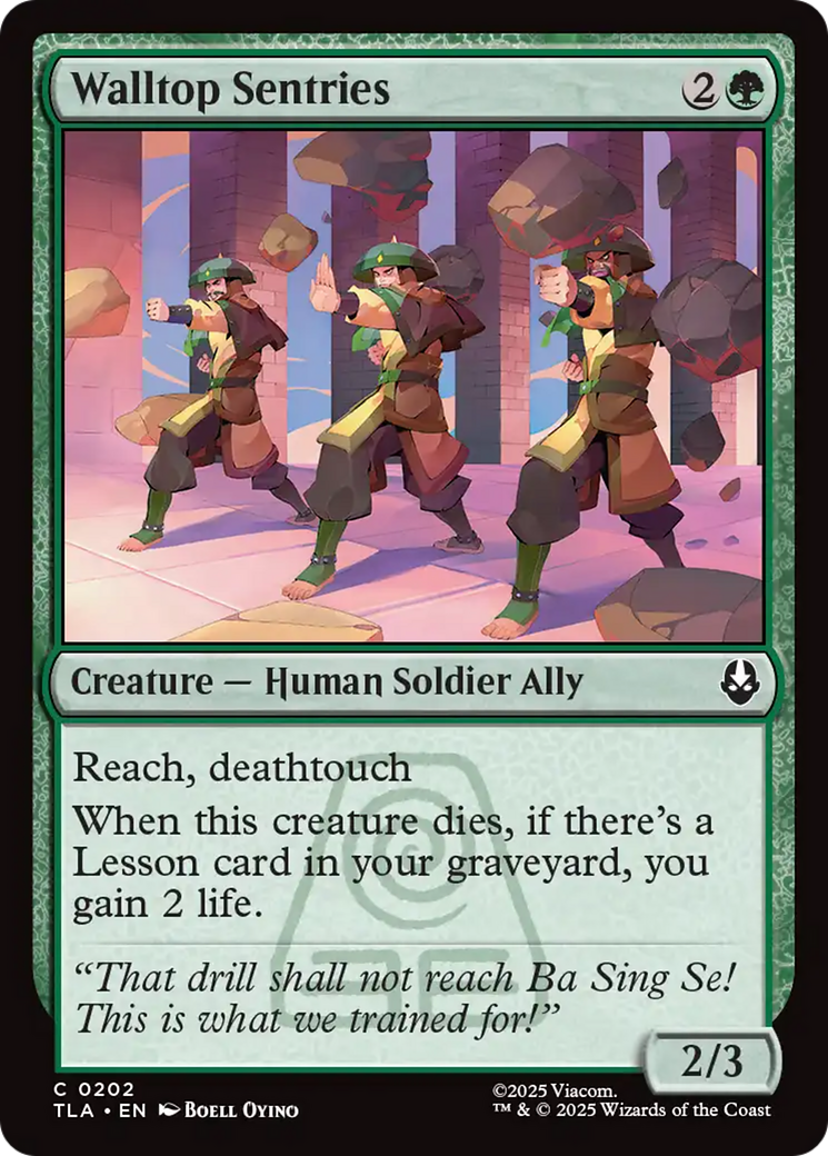 Walltop Sentries [TLA-202]