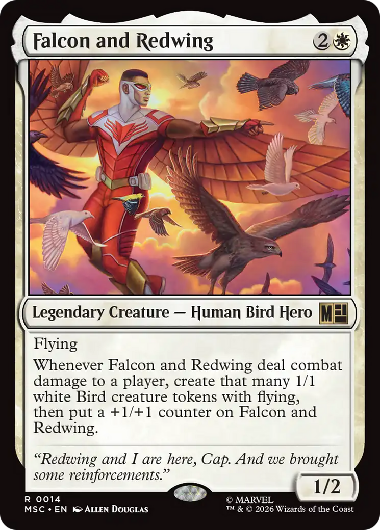 Falcon and Redwing [MSC-14]