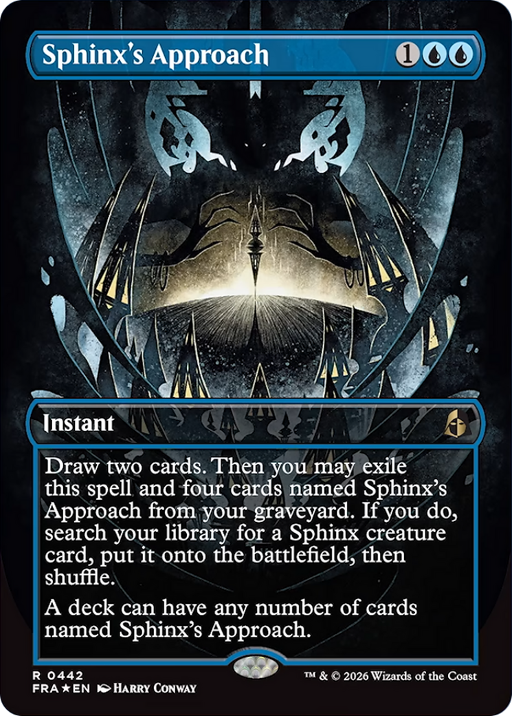 Sphinx's Approach - Borderless - Full Art [FRA-442]