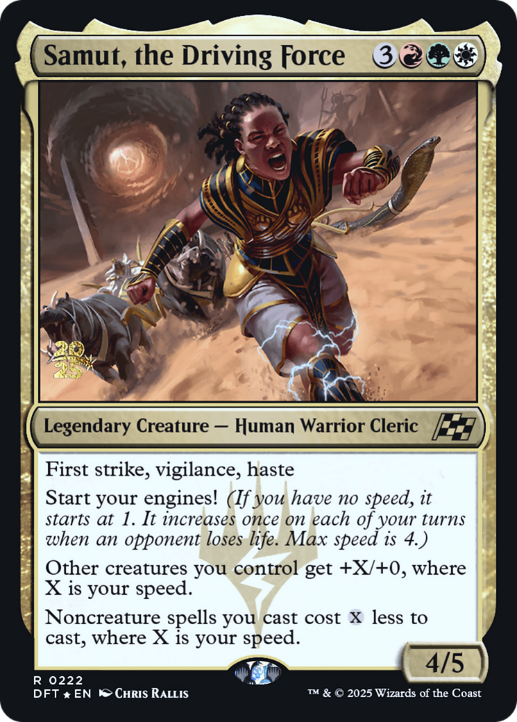 Samut, the Driving Force - Prerelease Promo [PDFT-222s]