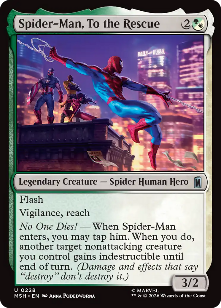 Spider-Man, To the Rescue [MSH-228]